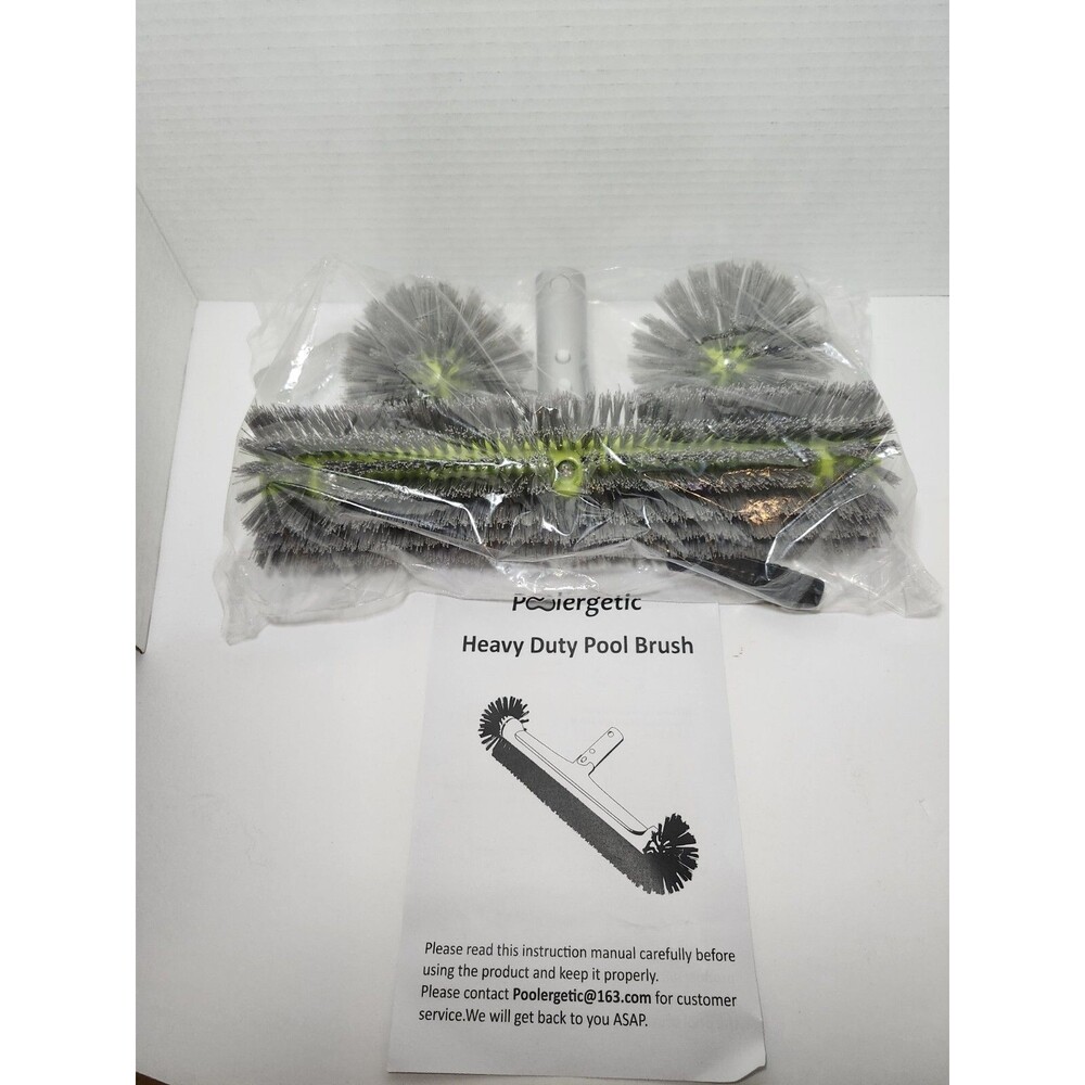 Poolergetic Heavy Duty Pool Brush